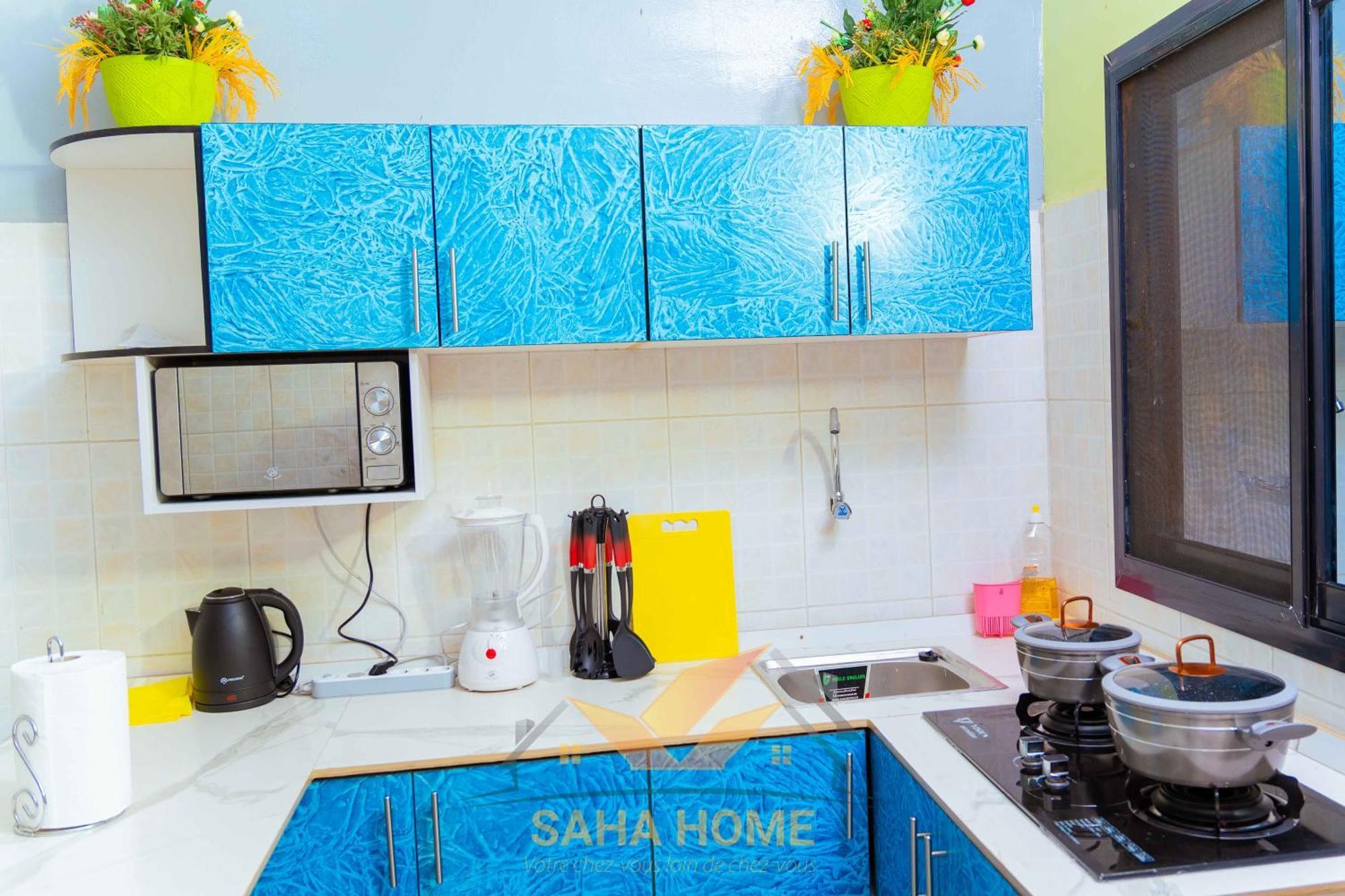 Le Luxe A Yaounde Chez Saha Home Exteriör bild